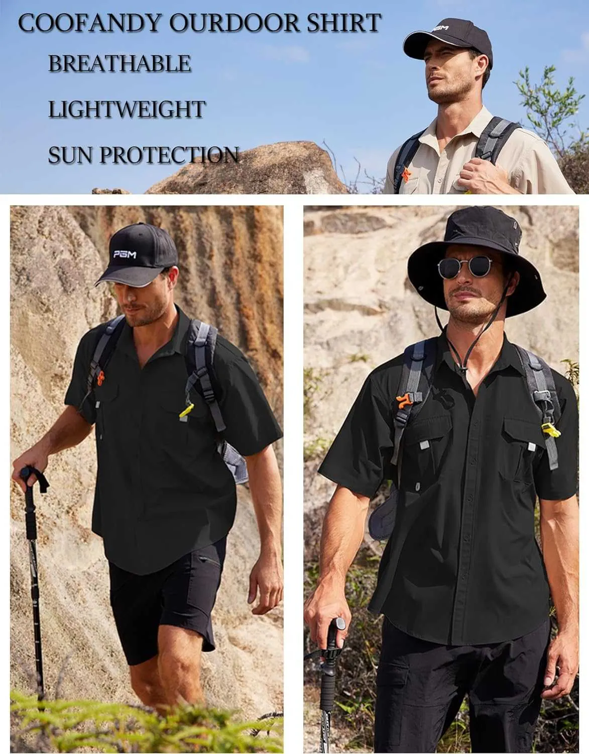 Men's UPF UV: Hiking Fishing Shirt | Reltek Ready Gear