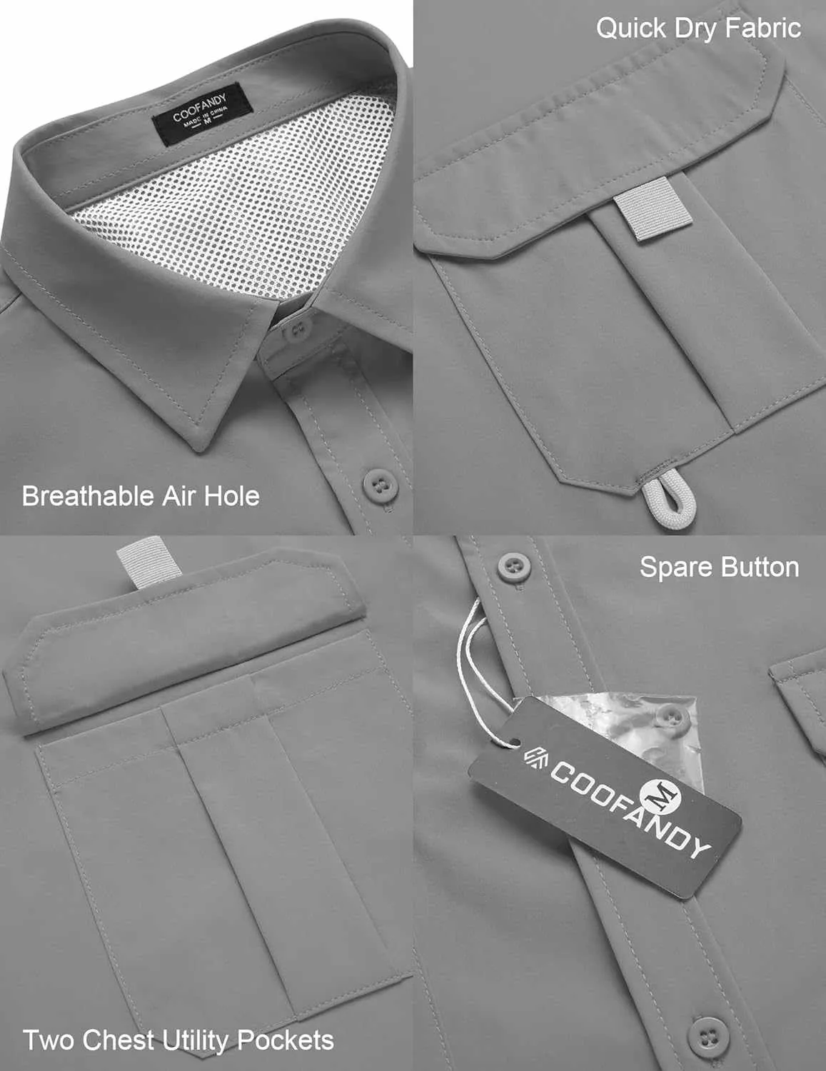 Men's UPF UV: Hiking Fishing Shirt | Reltek Ready Gear