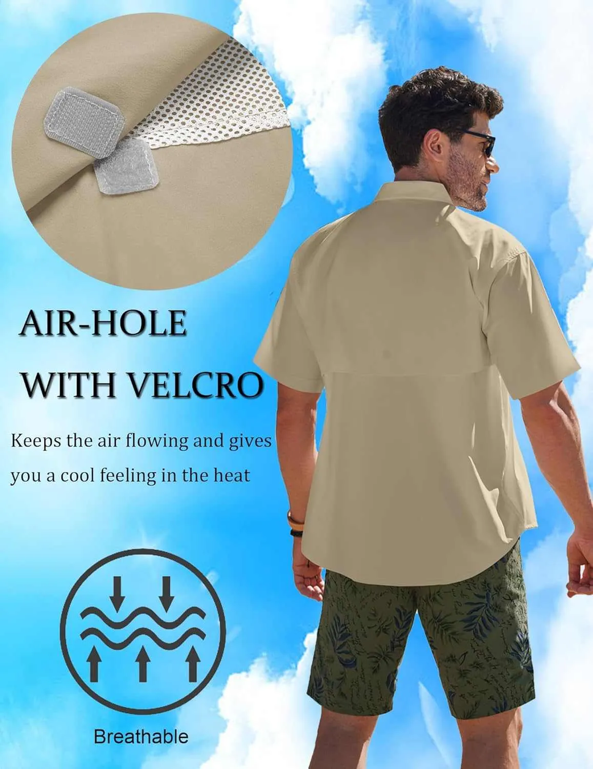 Men's UPF UV: Hiking Fishing Shirt | Reltek Ready Gear