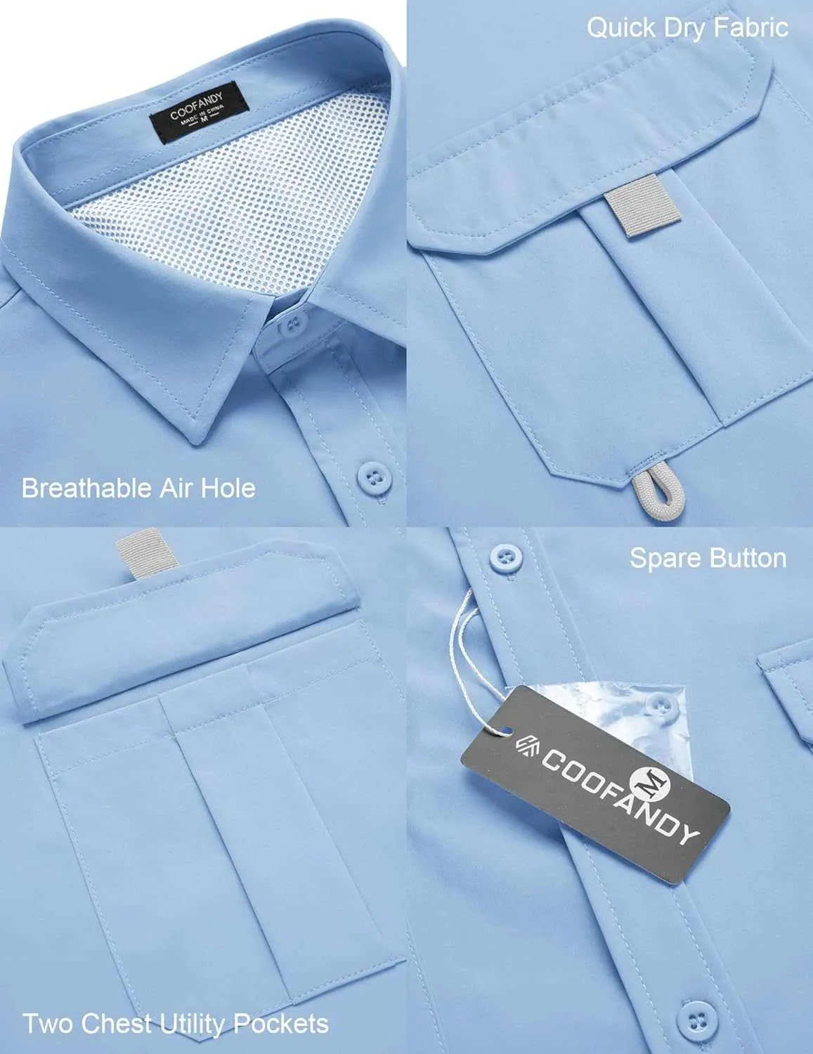 Men's UPF UV: Hiking Fishing Shirt | Reltek Ready Gear