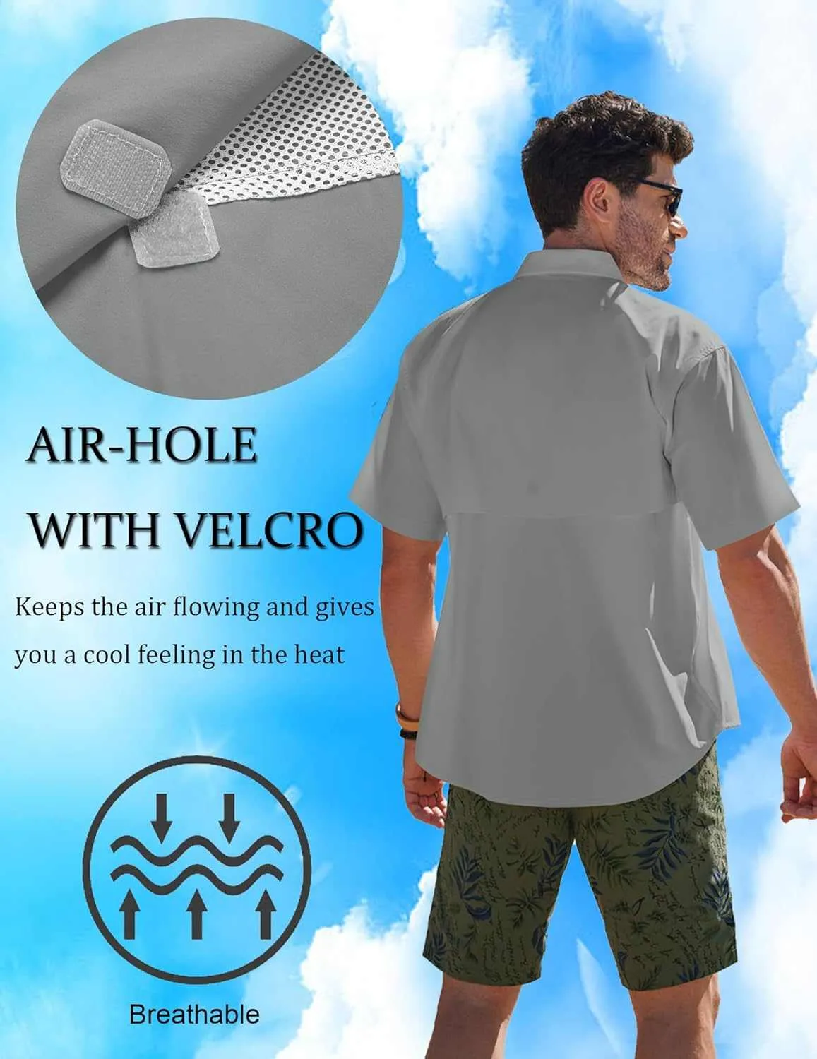 Men's UPF UV: Hiking Fishing Shirt | Reltek Ready Gear
