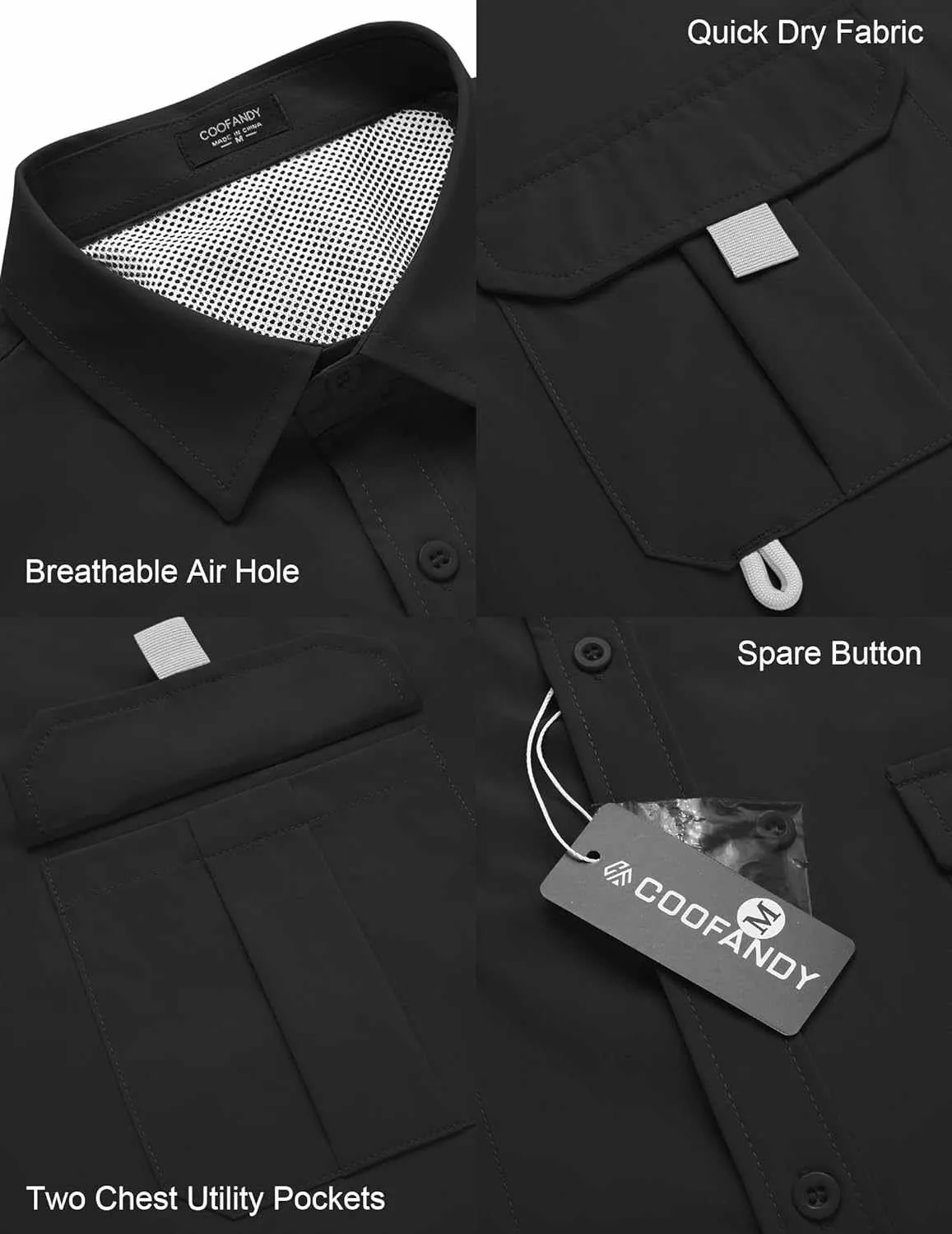 Men's UPF UV: Hiking Fishing Shirt | Reltek Ready Gear