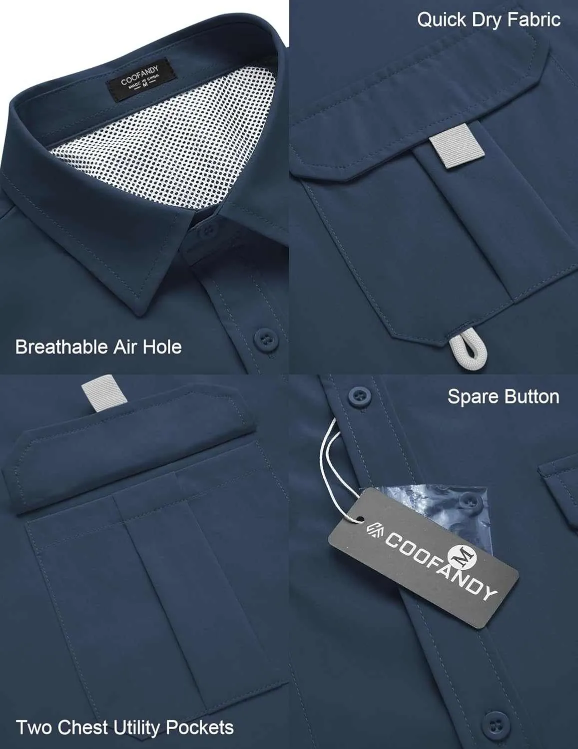 Men's UPF UV: Hiking Fishing Shirt | Reltek Ready Gear