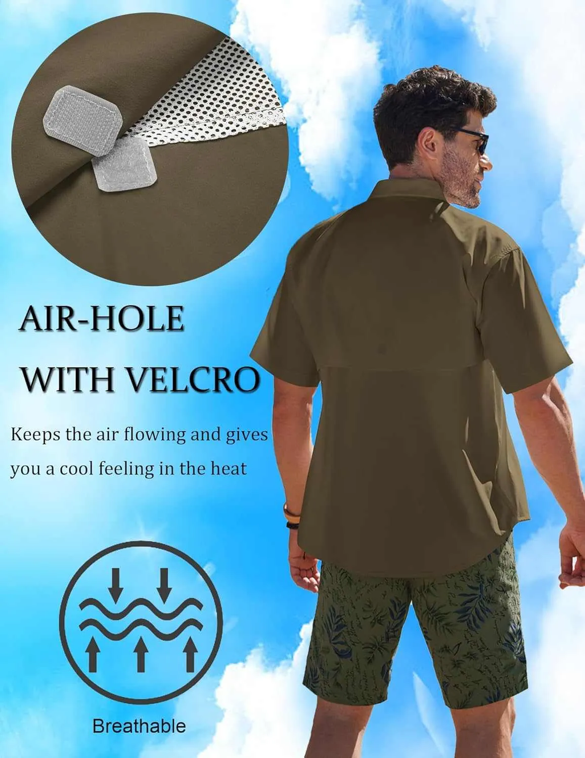 Men's UPF UV: Hiking Fishing Shirt | Reltek Ready Gear