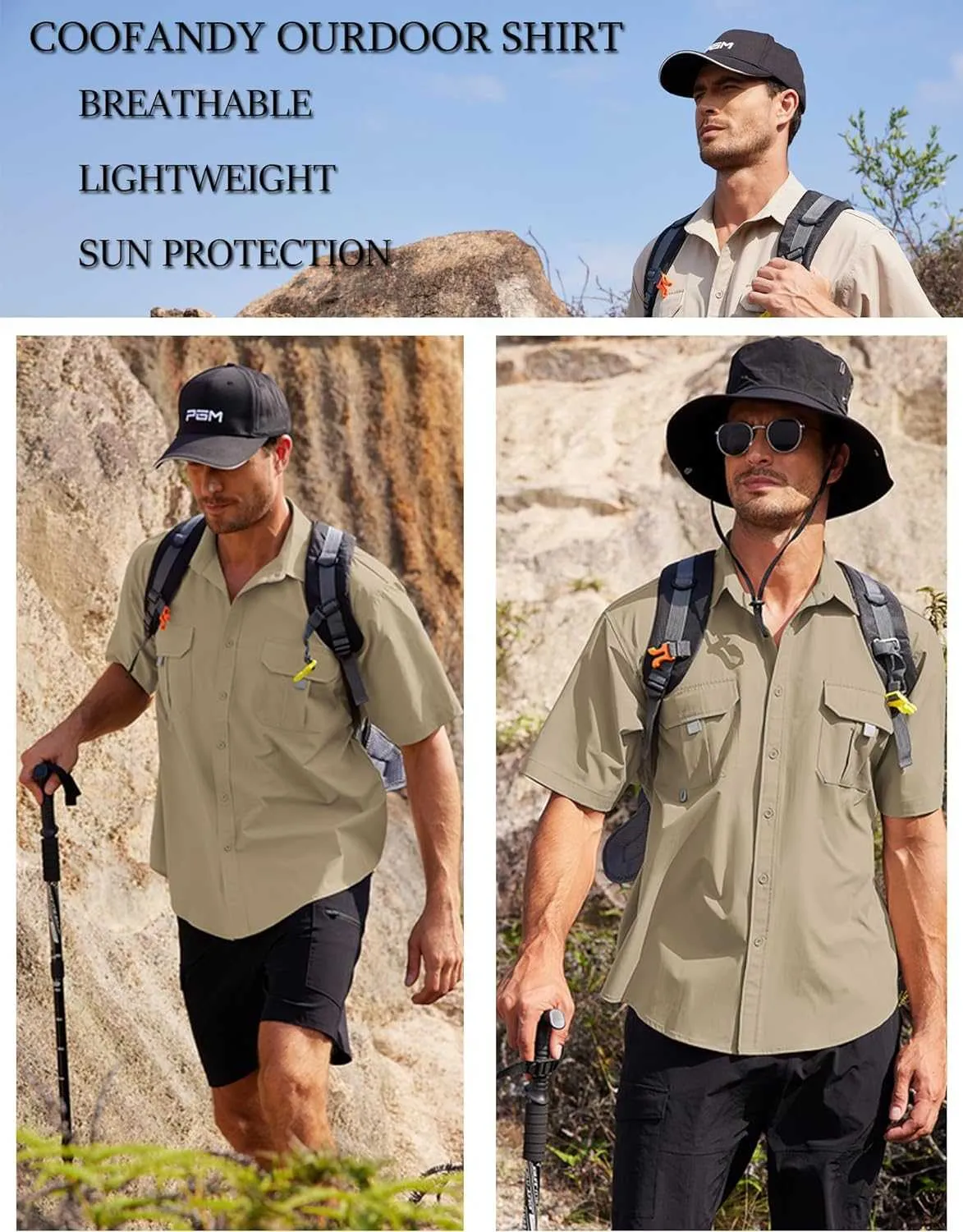 Men's UPF UV: Hiking Fishing Shirt | Reltek Ready Gear