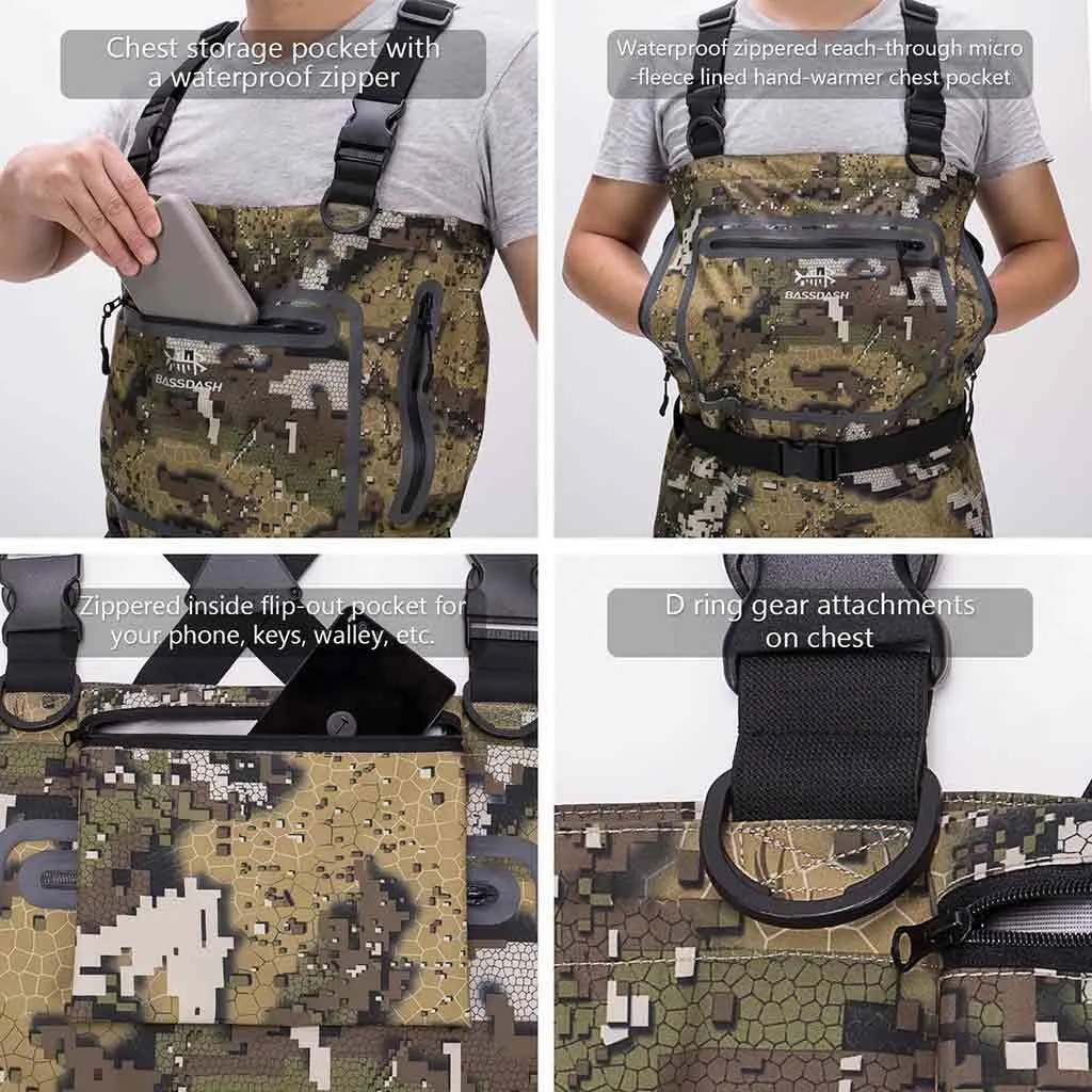 Men's Veil Camo Breathable Wader - Stocking Foot