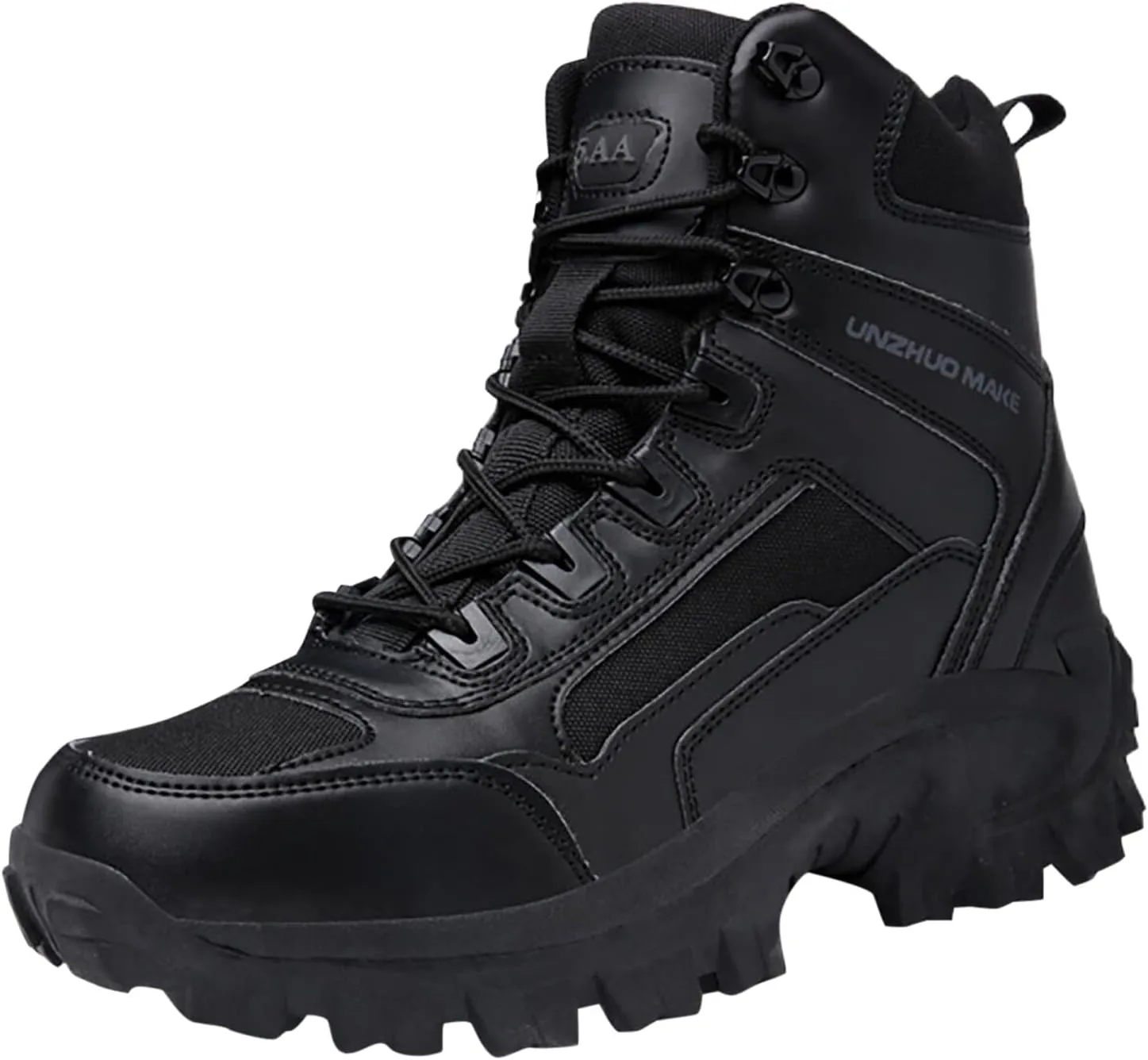 Mens Walking Hiking Boots Men's Outdoor Mid Lightweight Mountaineering Shoes Comfortable Non Slip Hiking Boots