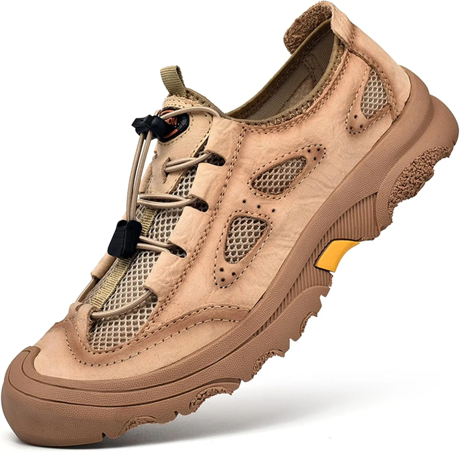 Men's Waterproof Hiking Shoes Lightweight Anti Slip Outdoor Sneakers Breathable Hike Trekking Trails Shoe