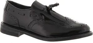 Men's Wingtip Slip-On, 10 3E US, Black