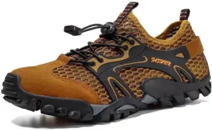 Men's Women's Breathable Mesh Hiking Shoes for Aqua Mountain