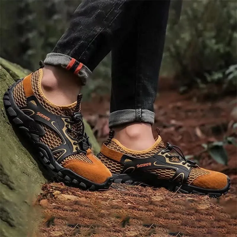 Men's Women's Breathable Mesh Hiking Shoes for Aqua Mountain