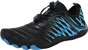 Mens Womens Water Shoes Non Slip Quick-Dry,Aqua Shoes Barefoot for Beach Surf Hiking Pool Water Sports Couple Summer Hiking Gym Fitness Lghtweight Breathable Sneakers Indoor Comfy Thick Shoe