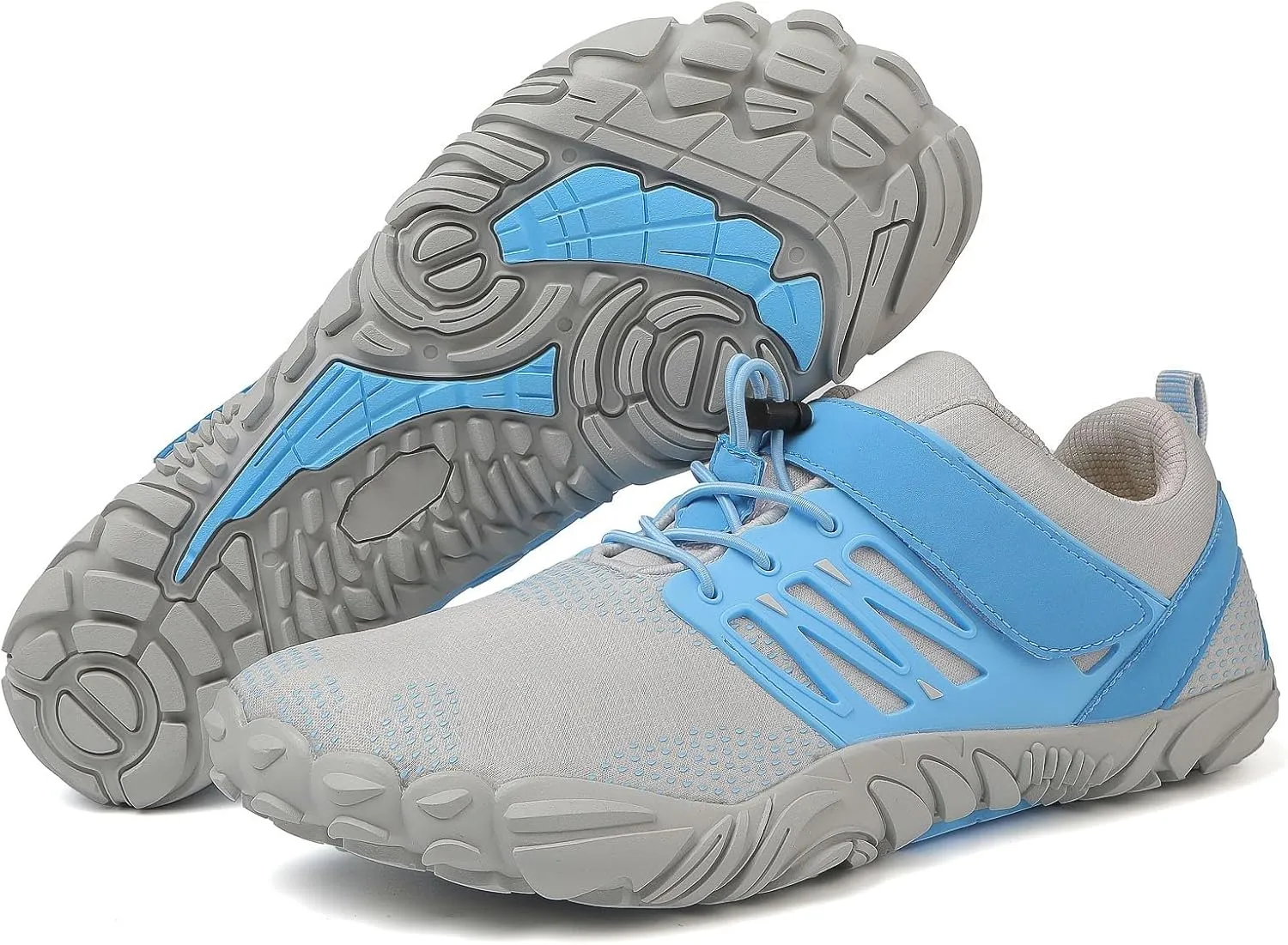 Mens Womens Water Shoes Wading Diving Beach Walking Hiking Quick Drying Sports Aqua Shoes with Adjustable Strap Indoor Fitness Comfy Cushioned Thick Sole Shoe Sumemr Barefoot Wear 2025 Couple Sneaker