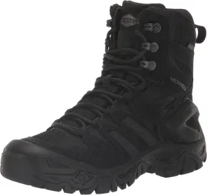 Merrell Mens Strongfield Tactical 6 Waterproof Boots, Breathable & Comfortable Work Combat Hiking Shoes