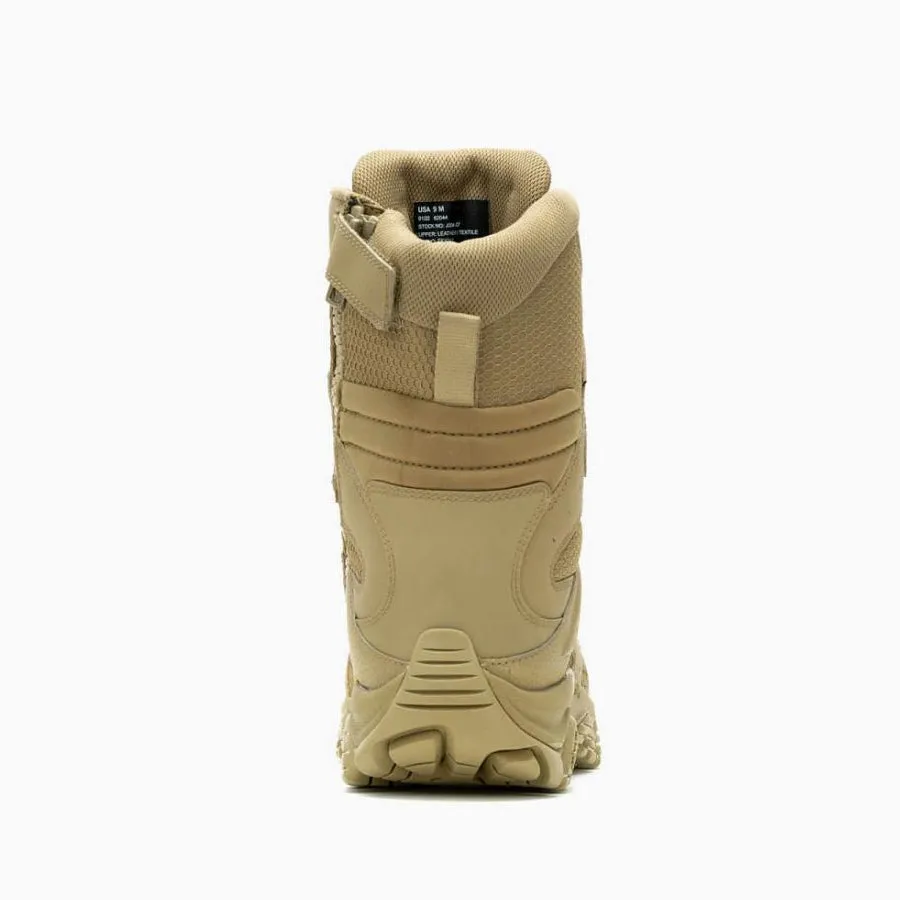 Merrell Tactical MOAB 3 Tactical Waterproof 8 Inches Side-Zip Boot Dark Coyote