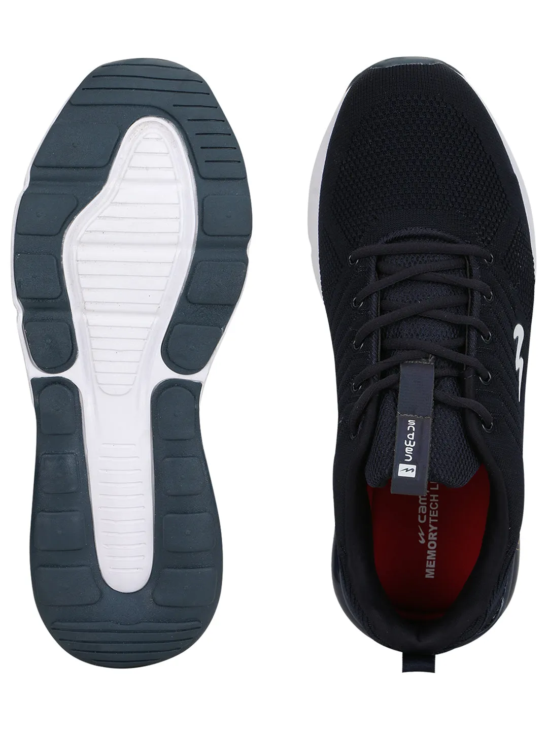 MIKE N Blue Men's Running Shoes