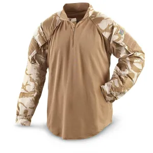 Military British Army DPM Desert Camo UBAC Under Body Armour Combat Shirt Small