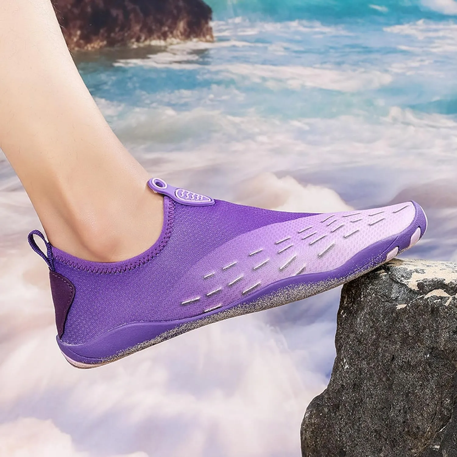 Minimalist Wading Shoes for Women Men Lightweight Beach Sports Barefoot Shoes Breathable Socks Water Shoe
