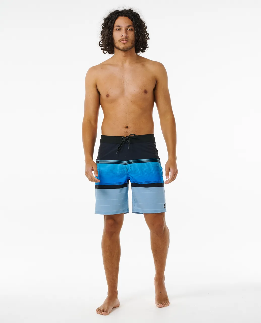 Mirage Daybreaker Boardshorts in Black & Blue