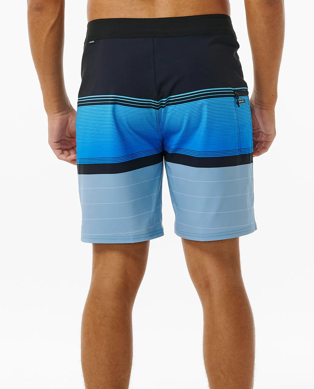 Mirage Daybreaker Boardshorts in Black & Blue