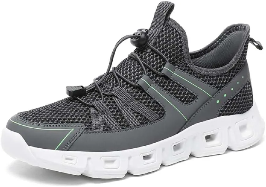 mitvr Mens Trail Running Shoes Breathable Athletic Walking Shoes Lightweight Jogging Training Shoes