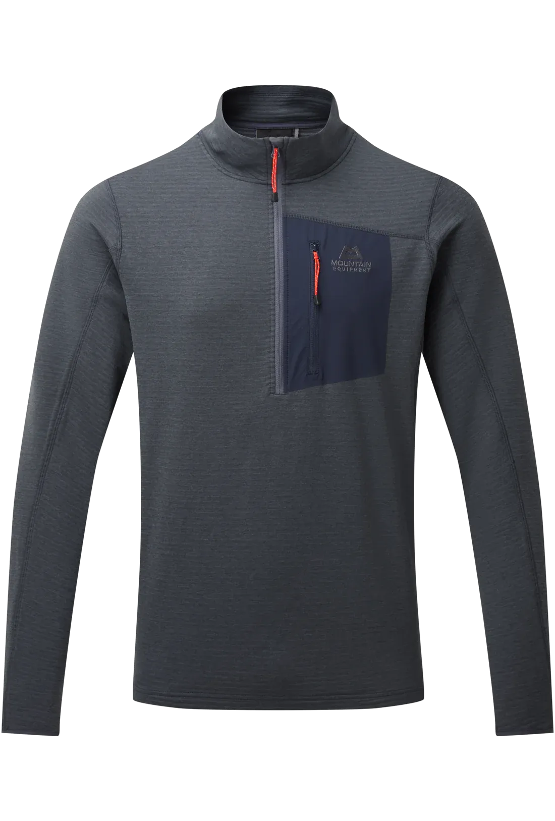 Mountain Equipment Lumiko Men's Zip T-Ombre Blue/Cosmos