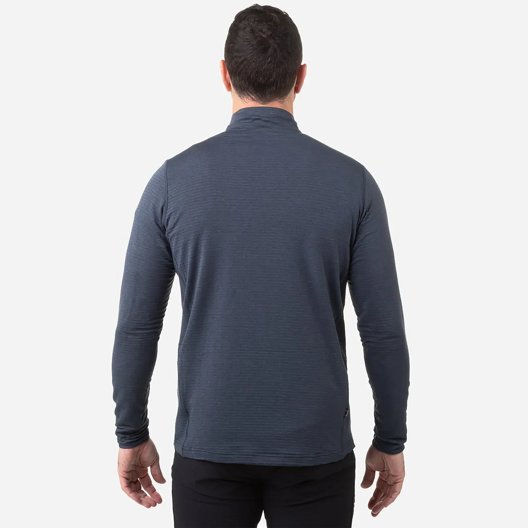 Mountain Equipment Lumiko Men's Zip T-Ombre Blue/Cosmos