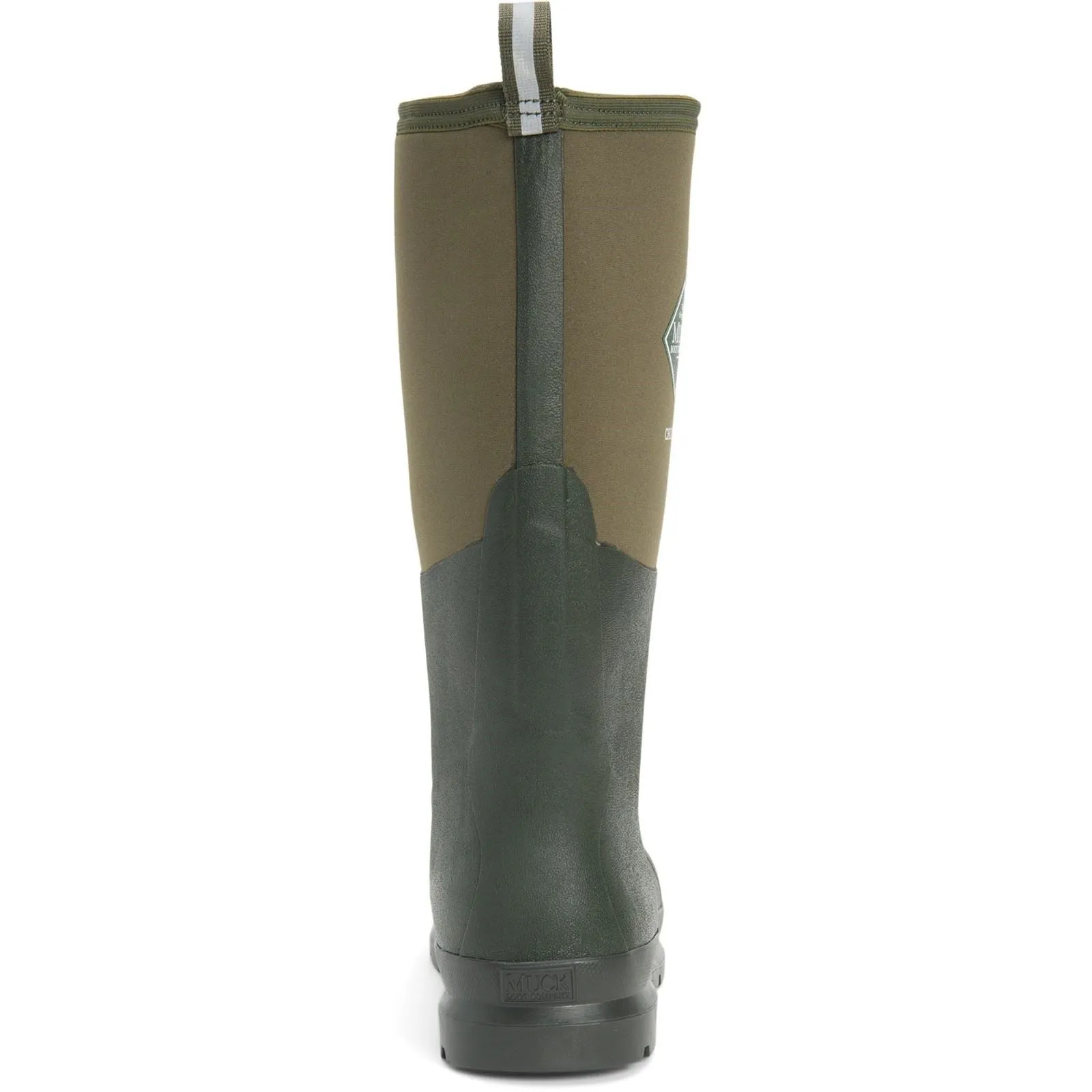 Muck Boots Unisex's Chore Classic Steel Toe Industrial Boot in Moss 2 to 11
