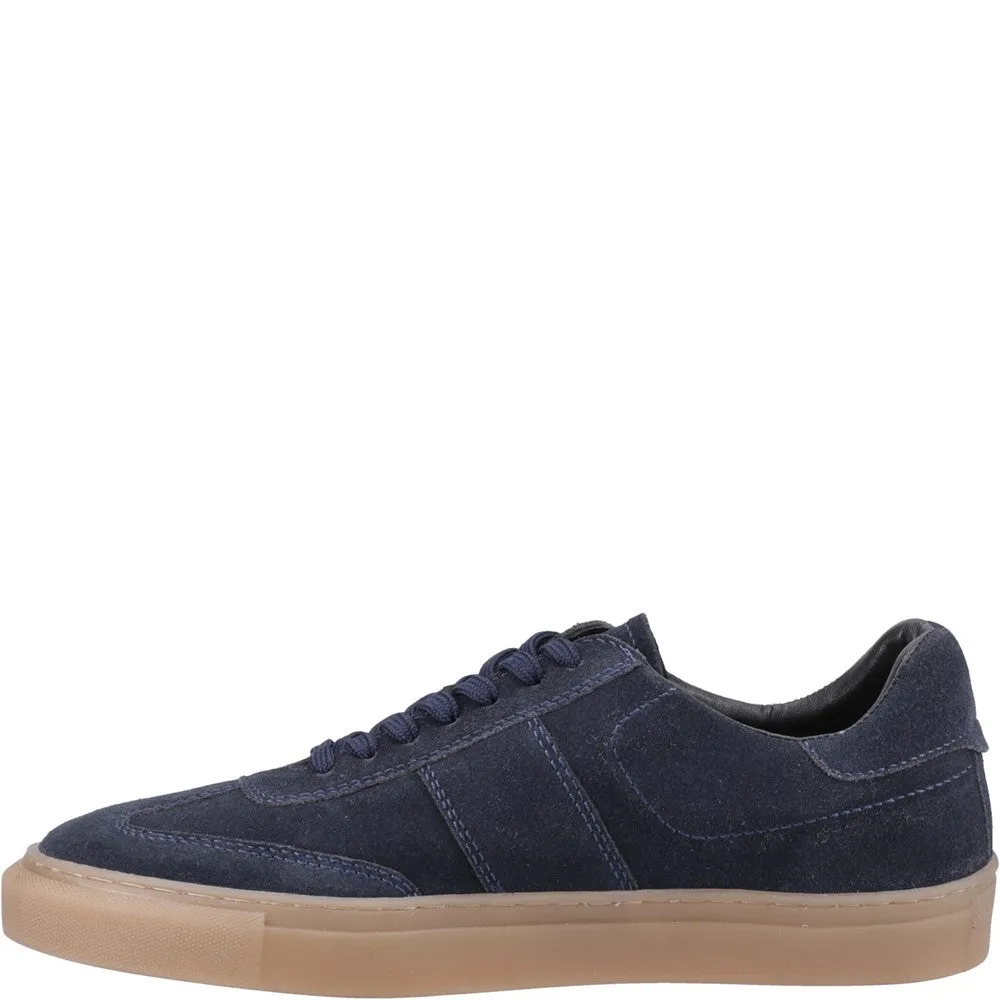 Navy Suede Riley Trainers