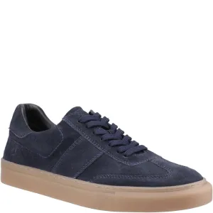 Navy Suede Riley Trainers