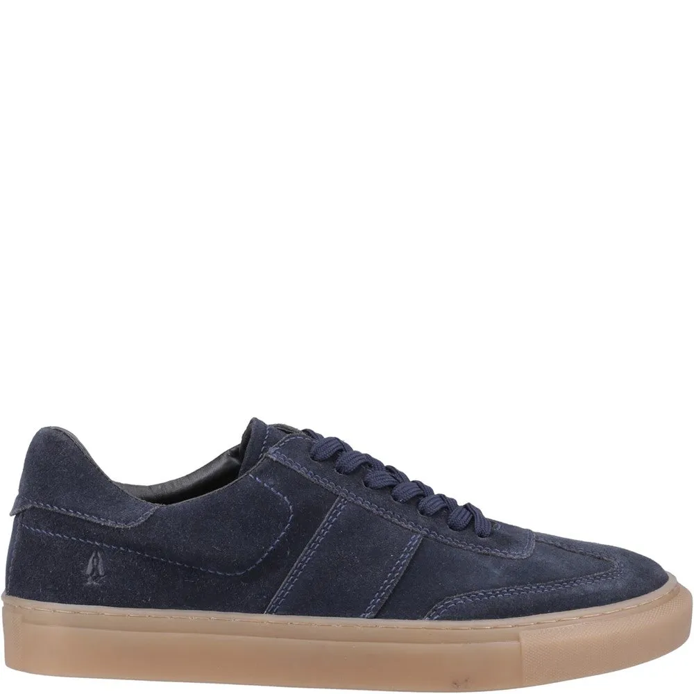 Navy Suede Riley Trainers