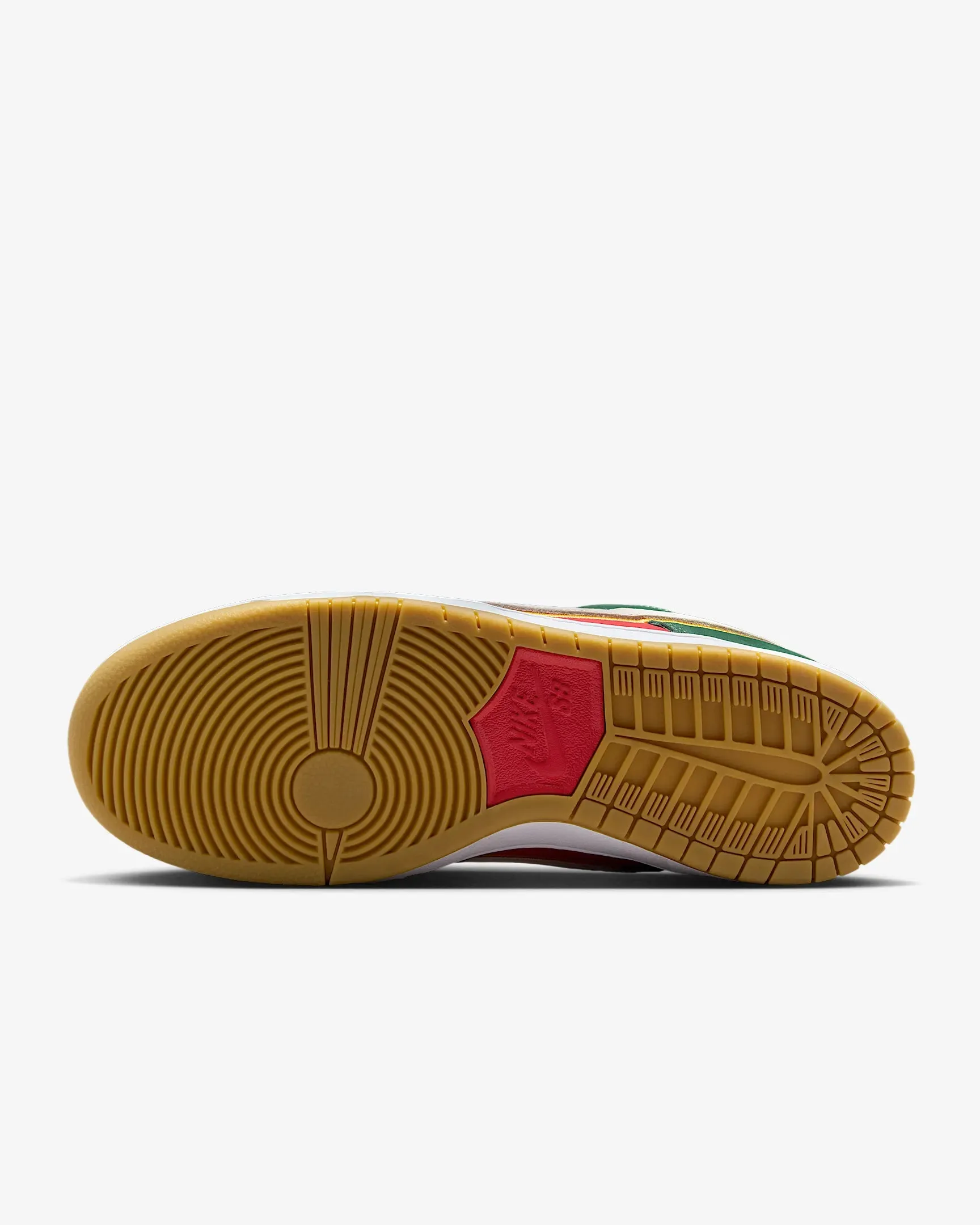 Nike Dunk Low Pro Premium Shoe - FIR AND FIRE RED
