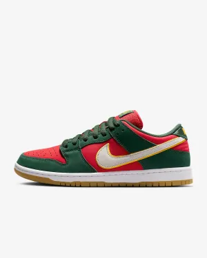 Nike Dunk Low Pro Premium Shoe - FIR AND FIRE RED