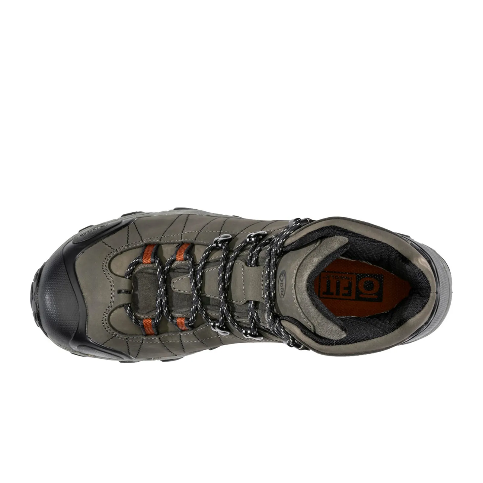 Oboz Bridger Mid B-DRY Hiking Boot (Men) - Raven Gray