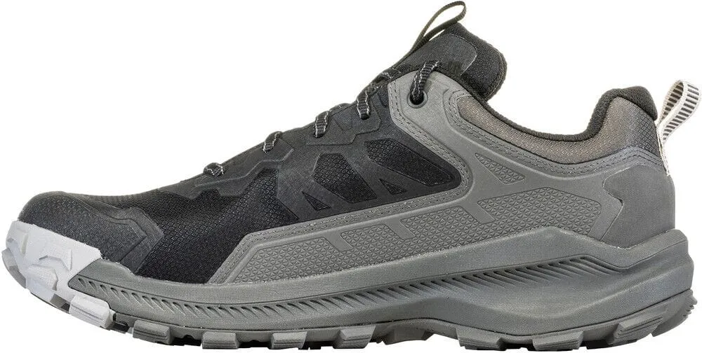Oboz Men's Katabatic Low Waterproof Hiking Shoes- Black Sea