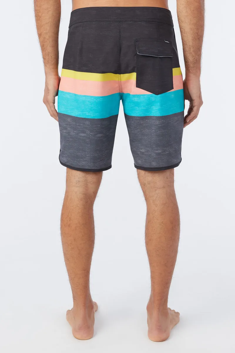 O'Neill Lennox Scallop 19 Boardshorts-Black