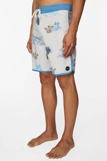 O'Neill Surf Patrol Boardshorts-Cream