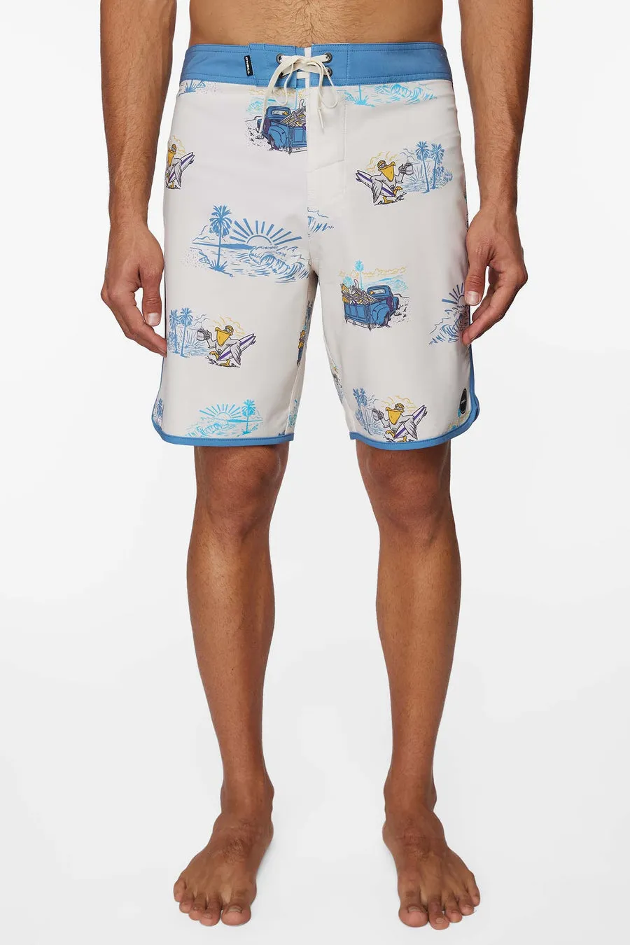 O'Neill Surf Patrol Boardshorts-Cream