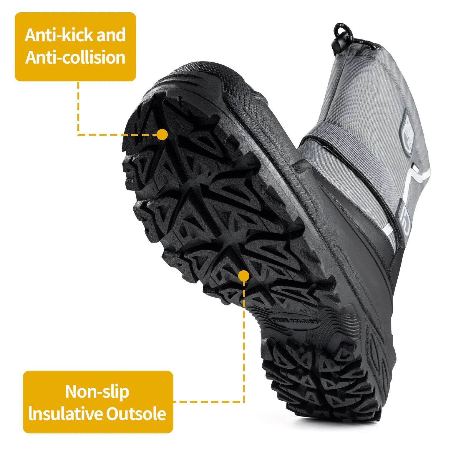 Orca Men's Waterproof Lightweight Snow Boots