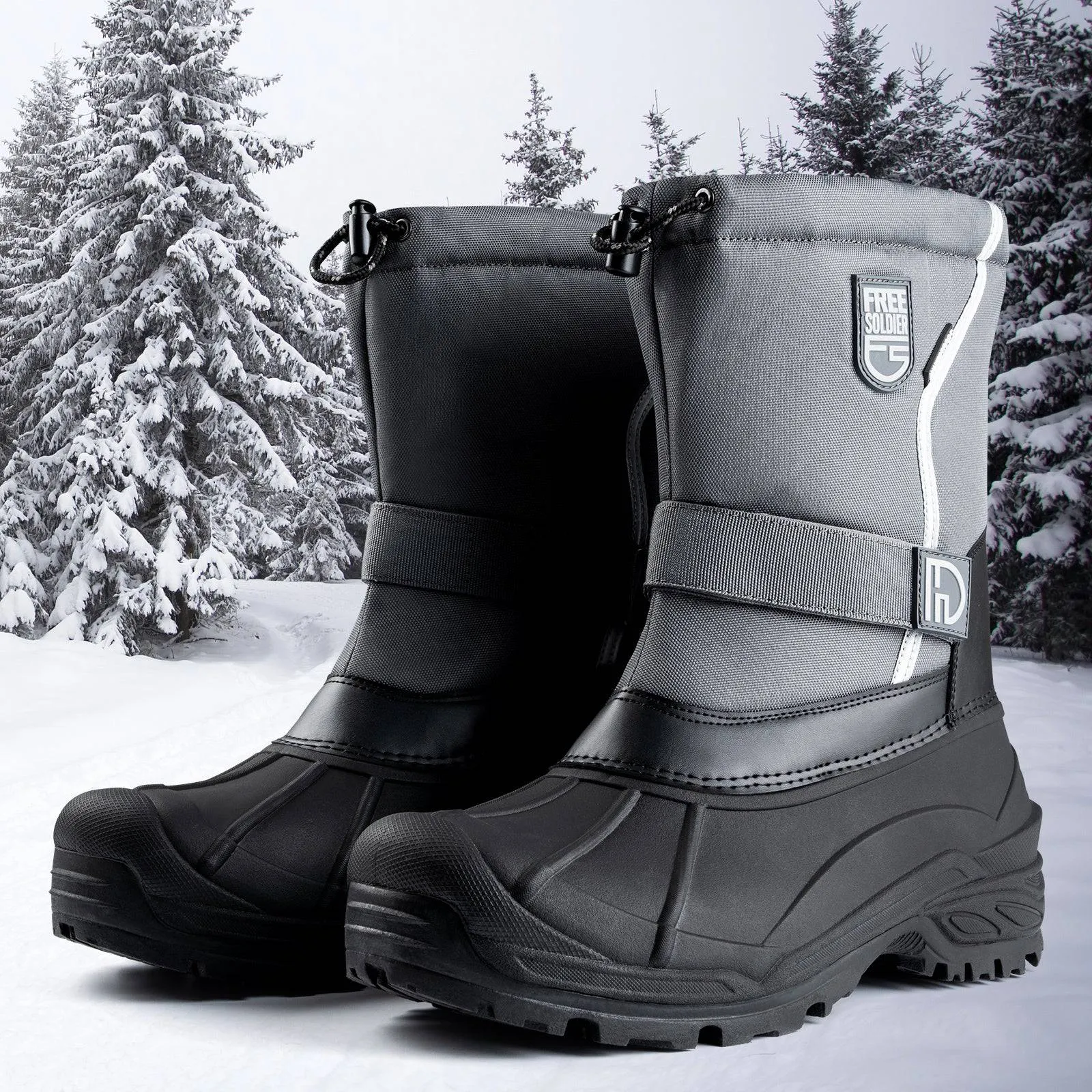 Orca Men's Waterproof Lightweight Snow Boots