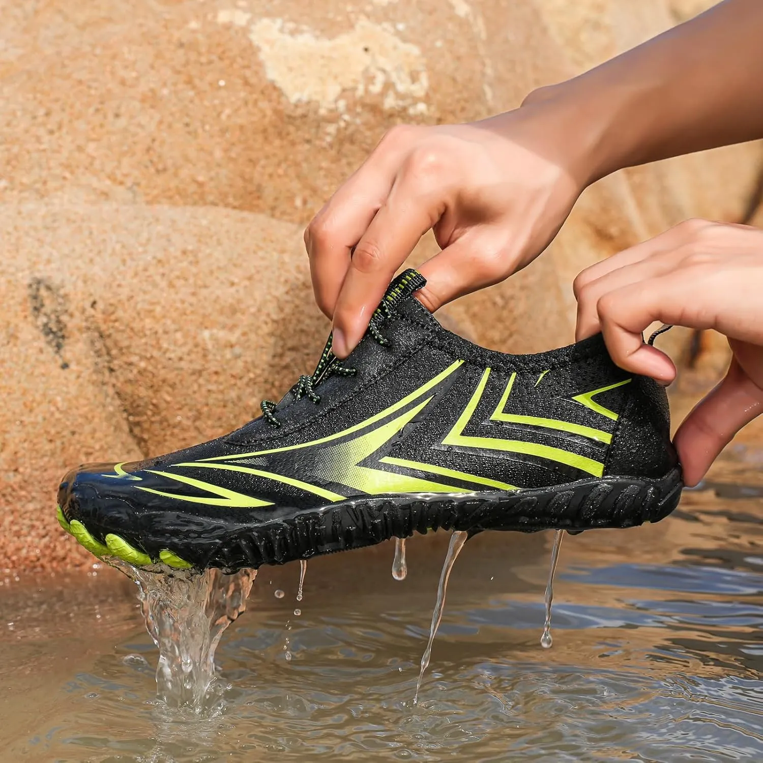 Orthotic Water Shoes with Arch Support for Women Wide Width Walking Barefoot Grounded Footwear for Women Men with Neuropathy Wide Toe Box Sneakers Diabetic Shoes Swim Beach Pool Shoe Unisex