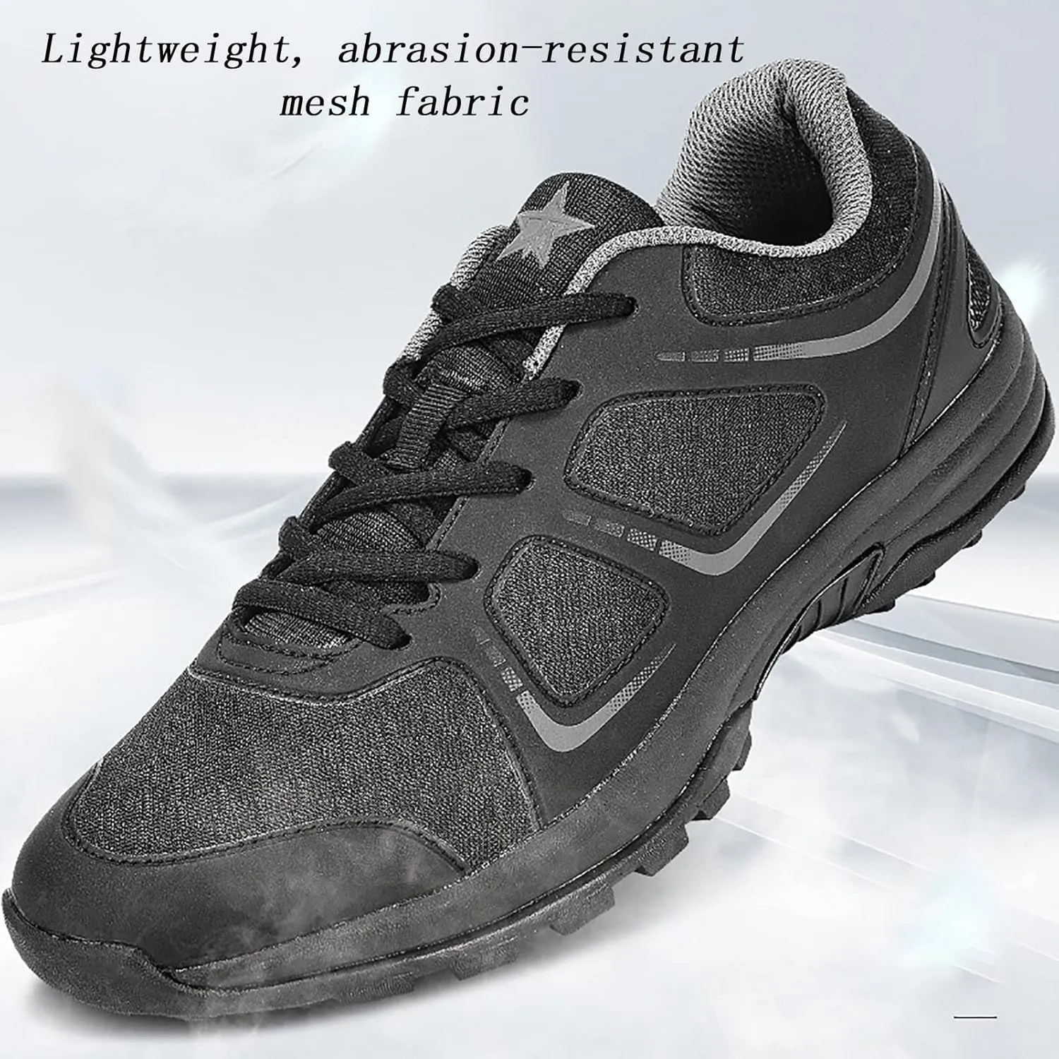 Outdoor Low-top Training Shoes, Summer Non-slip Wear-resistant Men's Combat Military Boots, for Hiking Lightweight Men's Breathable Desert Boots