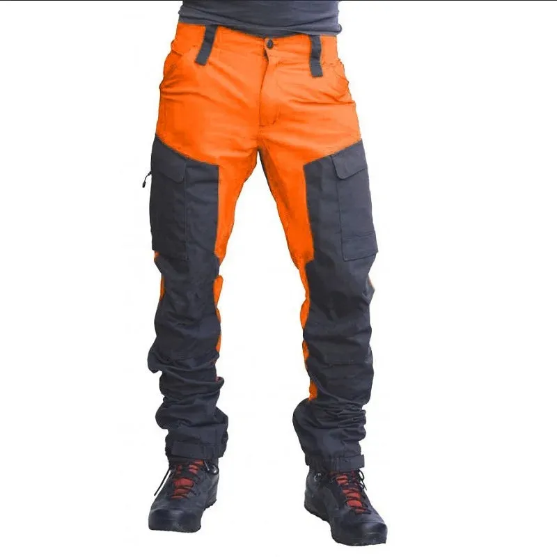 Pants: Cargo Pants. Panelled Summer Trousers. Lightweight. Breathable. Multiple Pockets. Streetwear, Outdoor, or Work Pant.