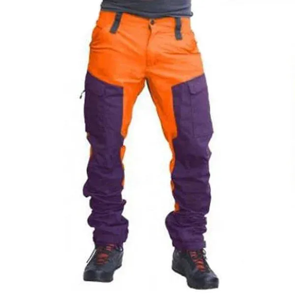 Pants: Cargo Pants. Panelled Summer Trousers. Lightweight. Breathable. Multiple Pockets. Streetwear, Outdoor, or Work Pant.