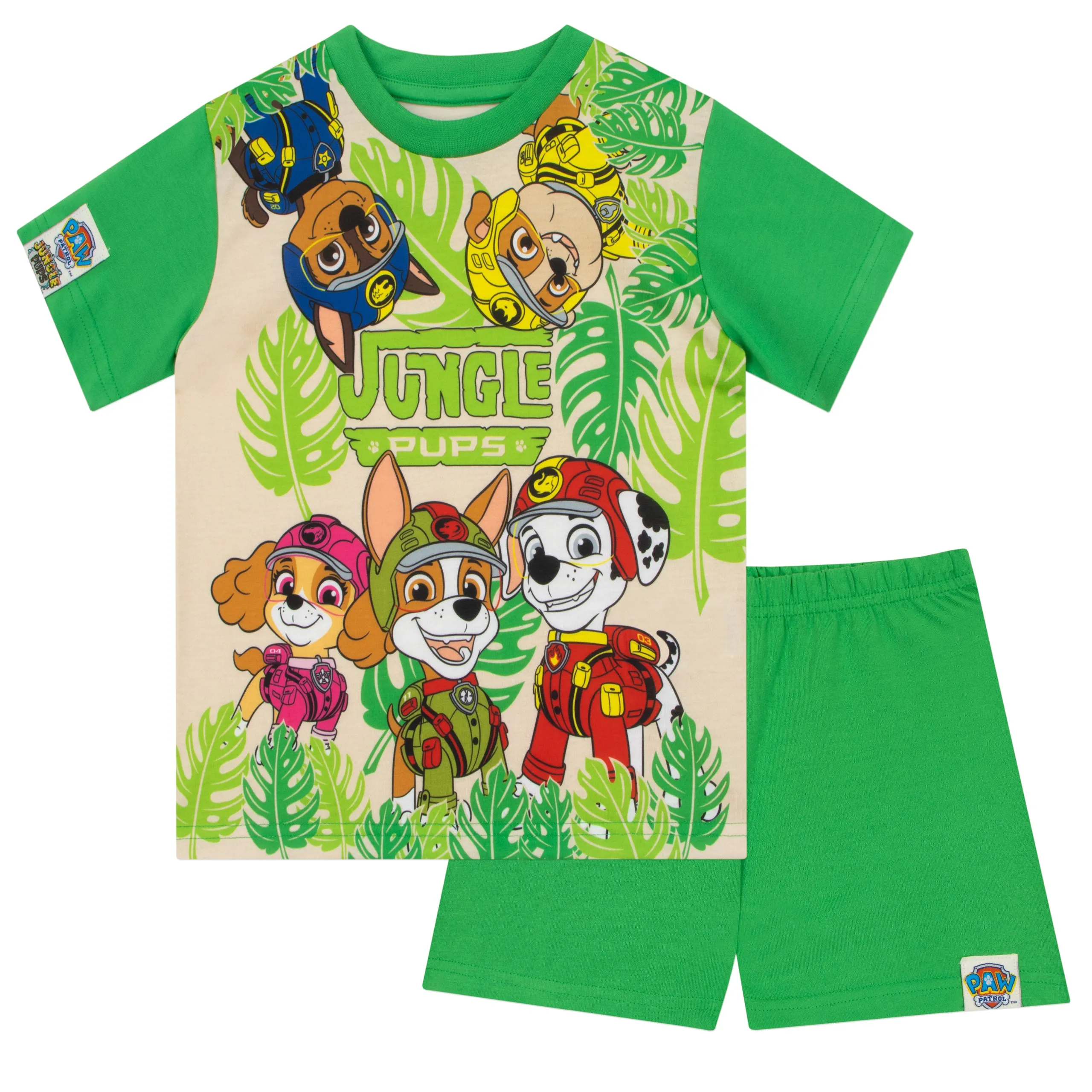PAW Patrol Jungle Pups Short Pajamas