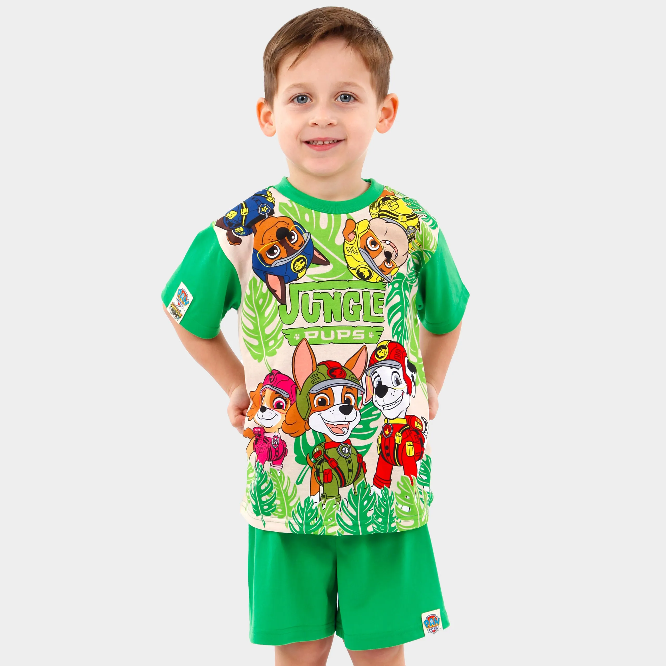 PAW Patrol Jungle Pups Short Pajamas