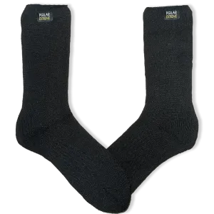 Polar Extreme Heat Men's Solid Black Socks