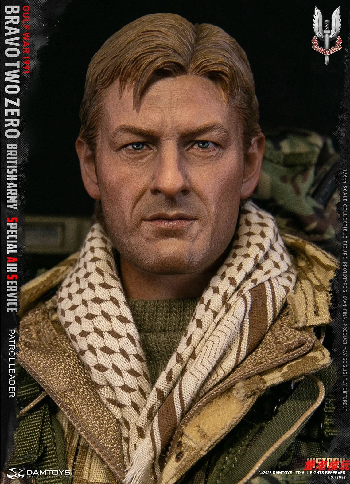 Pre-order 1/6 DAMTOYS 78098 Bravo Two Zero British SAS Patrol leader