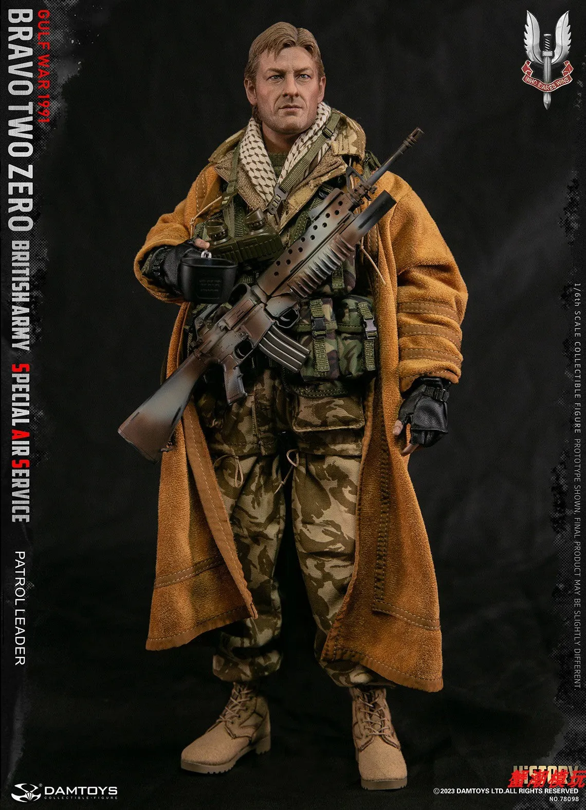 Pre-order 1/6 DAMTOYS 78098 Bravo Two Zero British SAS Patrol leader