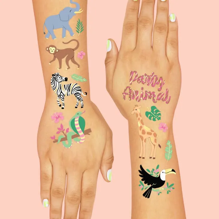 Pretty Wild Temporary Tattoos 36pk S0042